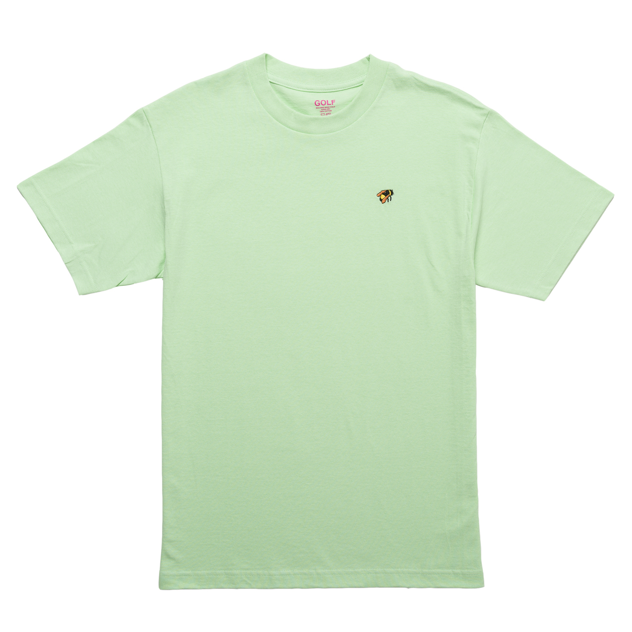 BEE EMBROIDERED TEE MINT