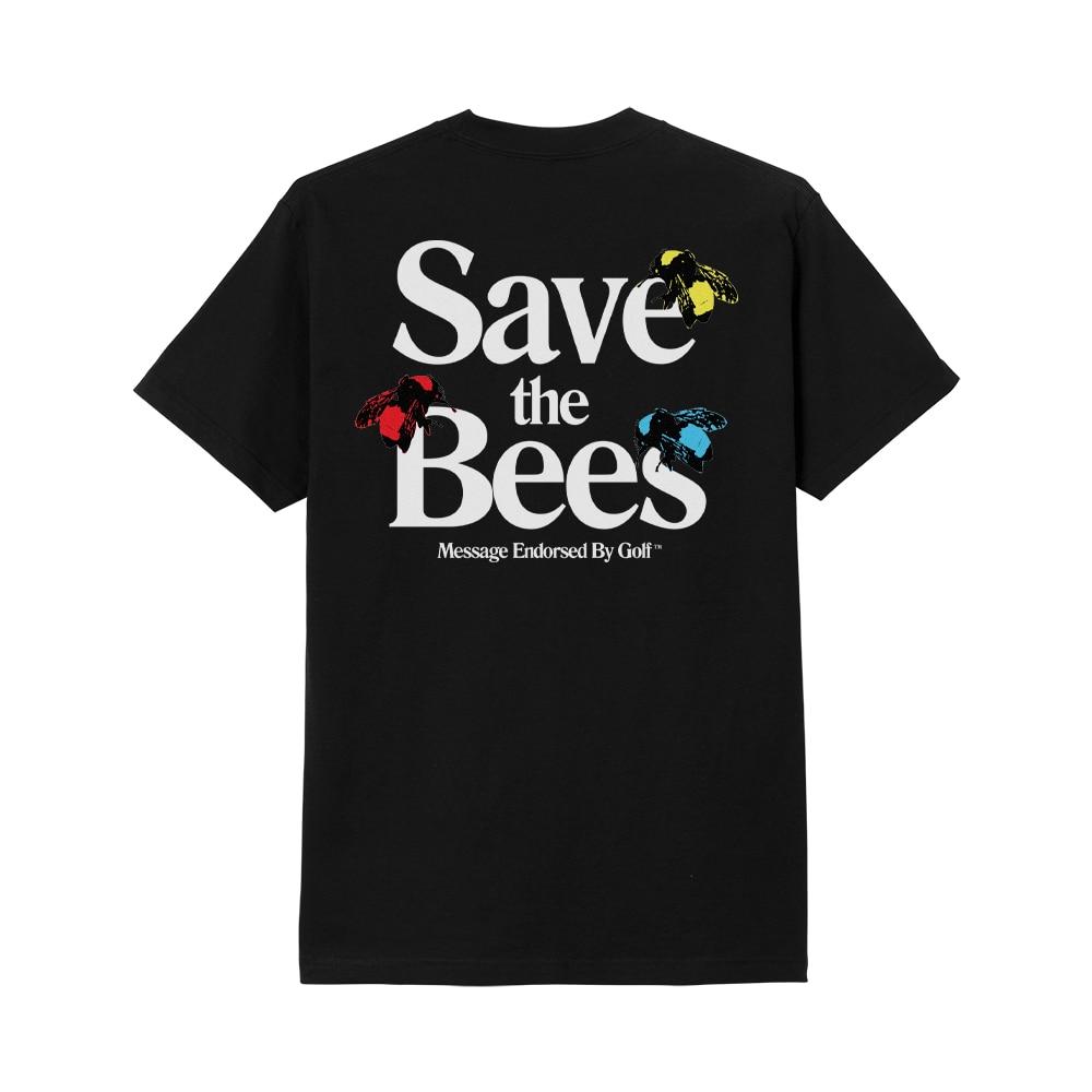 SAVE THE BEES TEE BLACK
