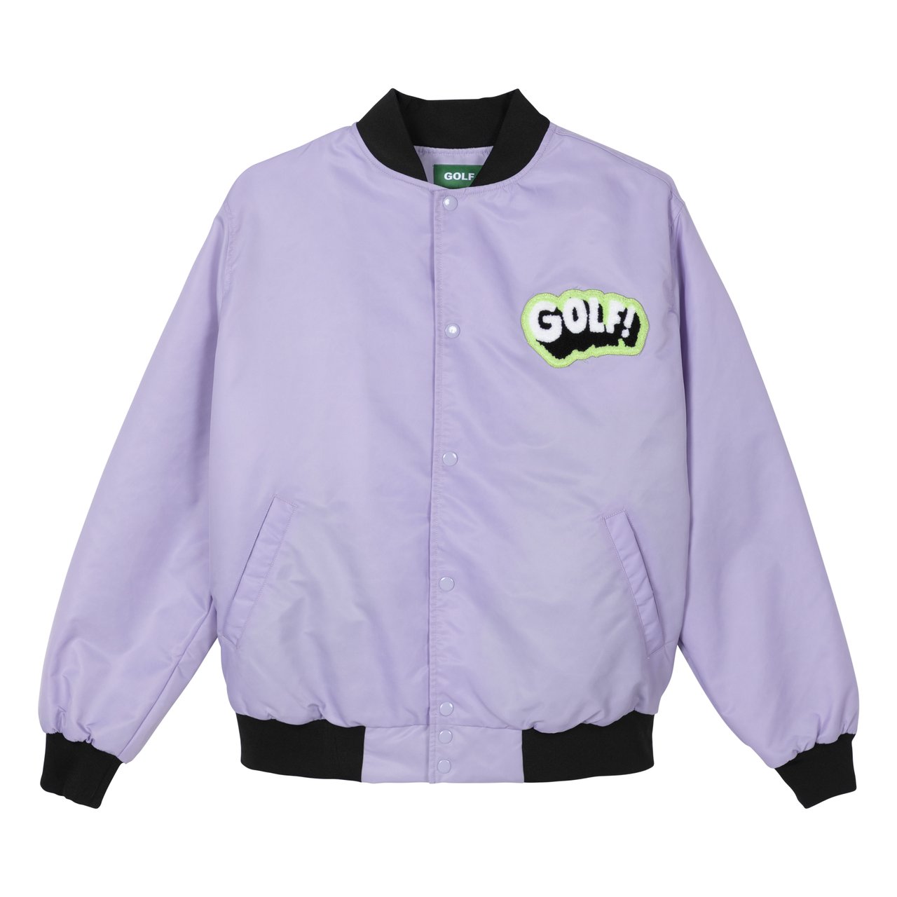 Wham Bomber Jacket LAVENDER - Autumn 2020 - Golf Wang Wham Bomber Jacket LAVENDER - Autumn 2020 - Golf Wang