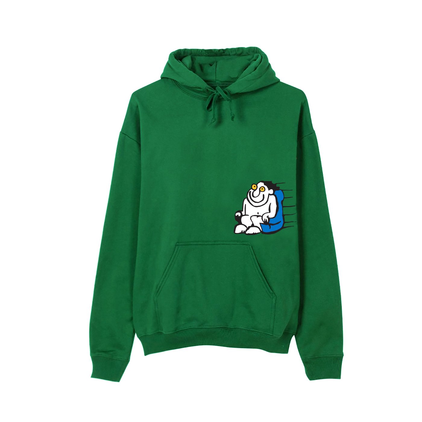 Fast Man Hoodie KELLY GREEN - Autumn 2020 - Golf Wang