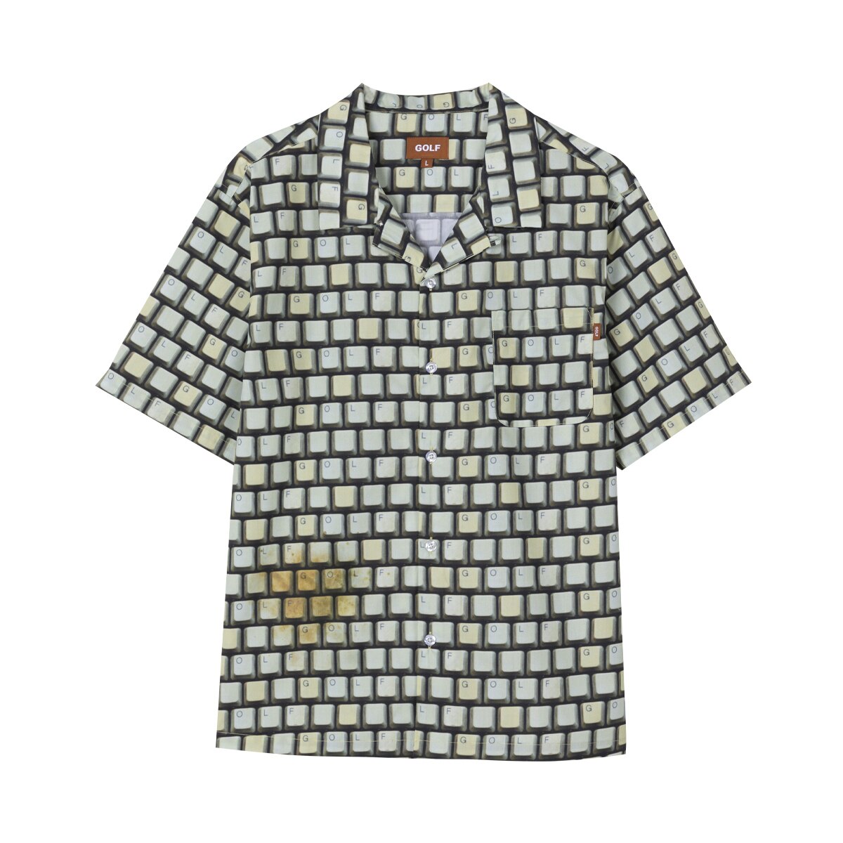 Keyboard Button Up Multi - Autumn 2020 - Golf Wang