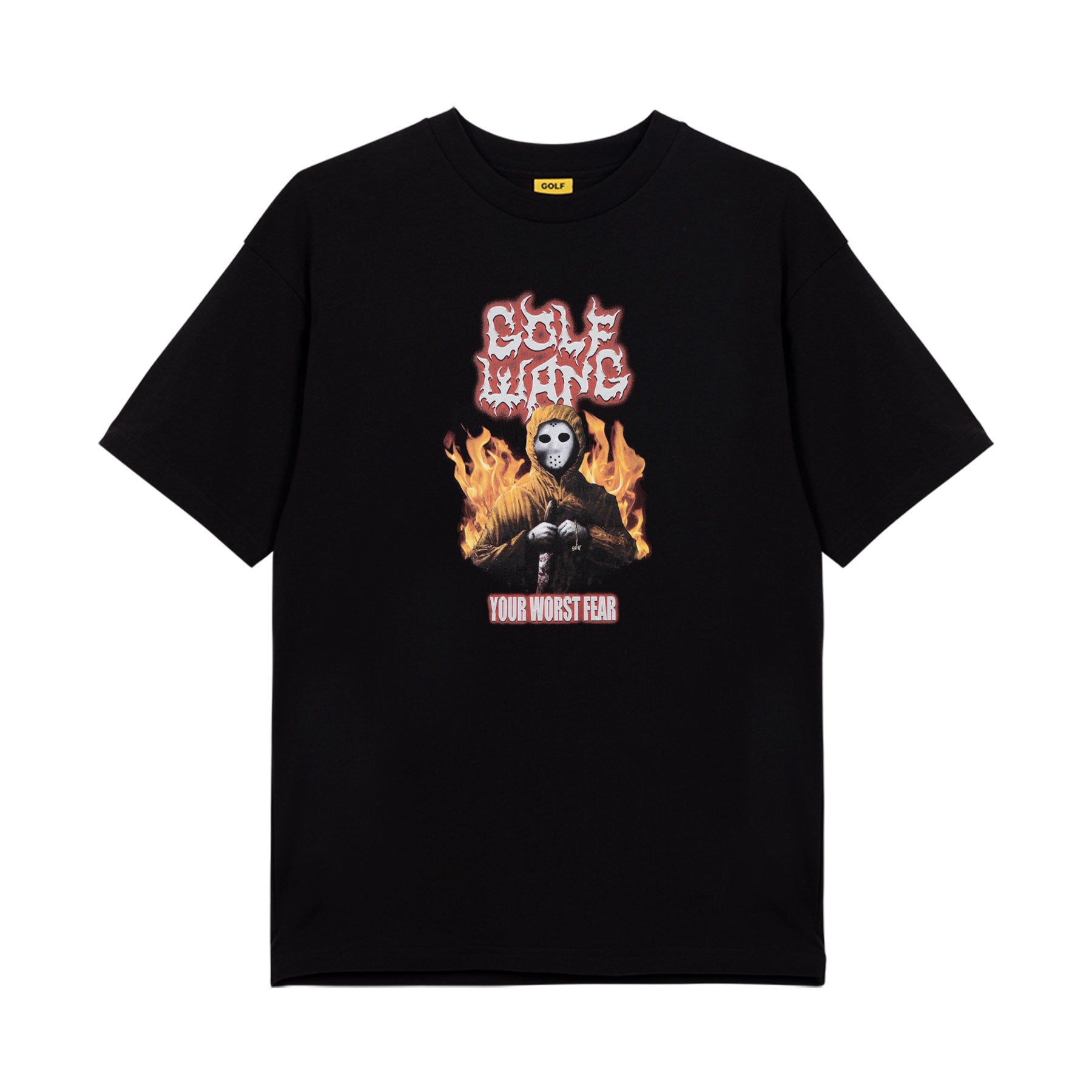 Fear Tee Black - fall/winter 2023 - Golf Wang