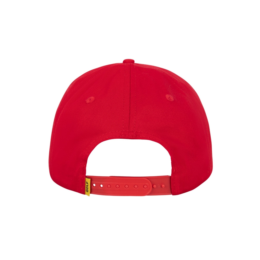 G-WING 5 PANEL SNAPBACK Red