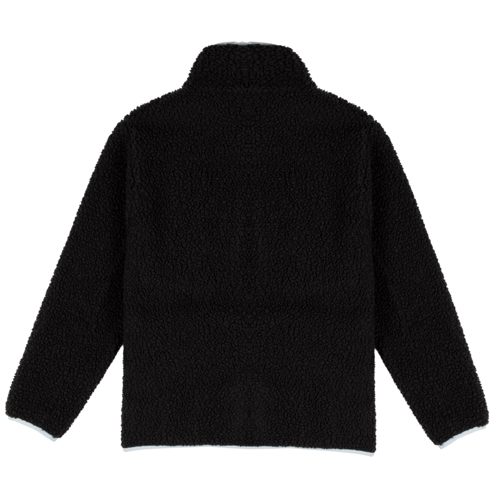 SHERPA FLEECE JACKET Black