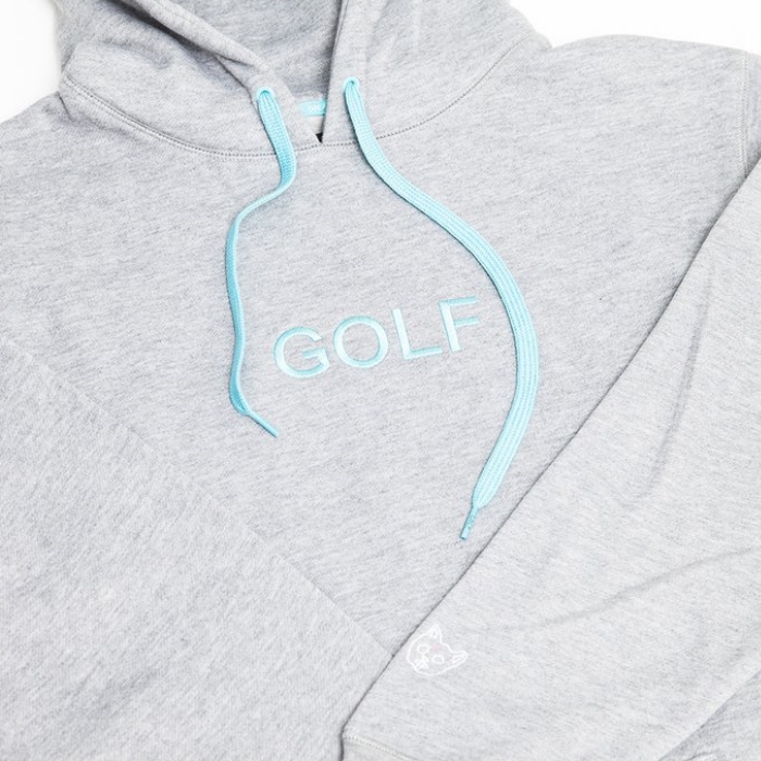 Thumbnail GOLF EMBROIDERED HOODIE GREY