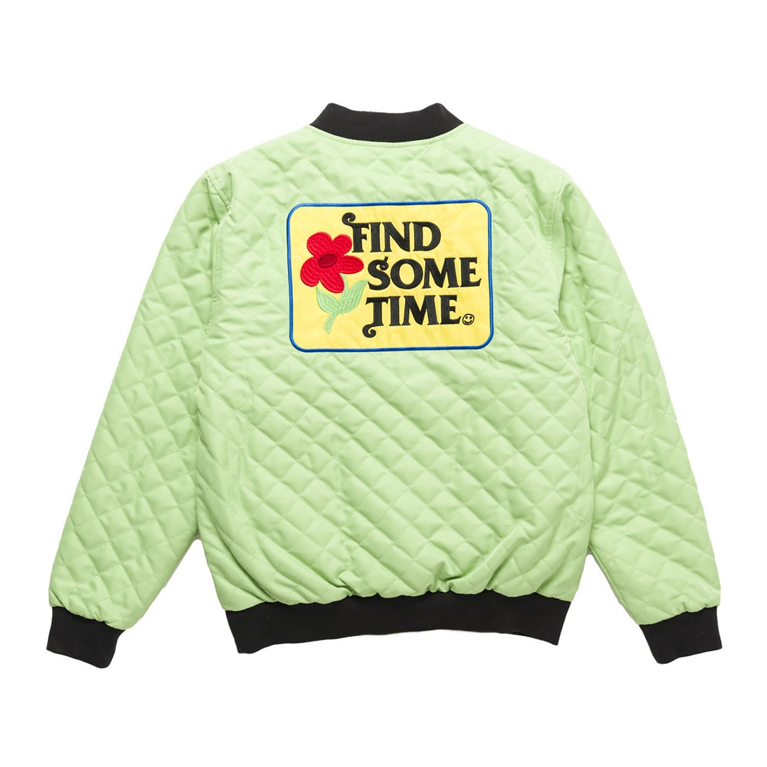 FIND SOME TIME JACKET LIME GREEN
