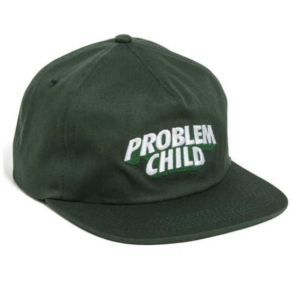 PROBLEM CHILD 5 PANEL SNAPBACK GREEN