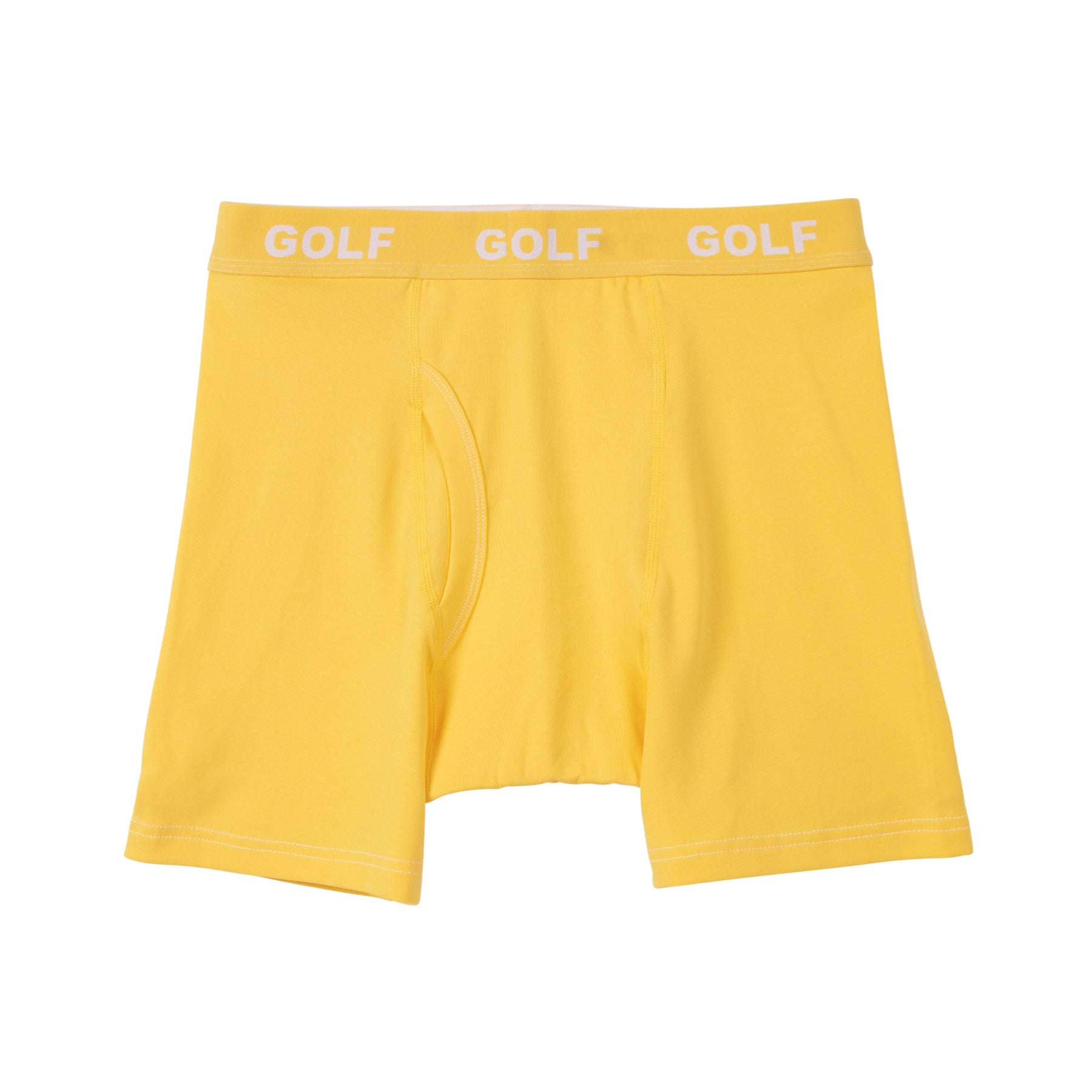 Logo Boxer Briefs 3pk Chocolate/Mustard/Mint - Fall/Winter 2022 - Golf Wang