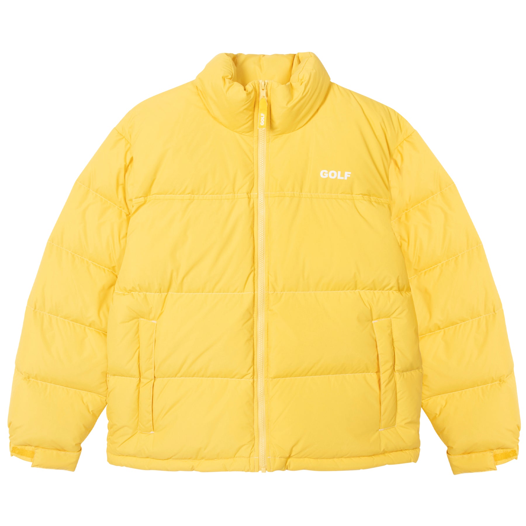 Logo Puffy Jacket Mustard - Fall/Winter 2022 - Golf Wang