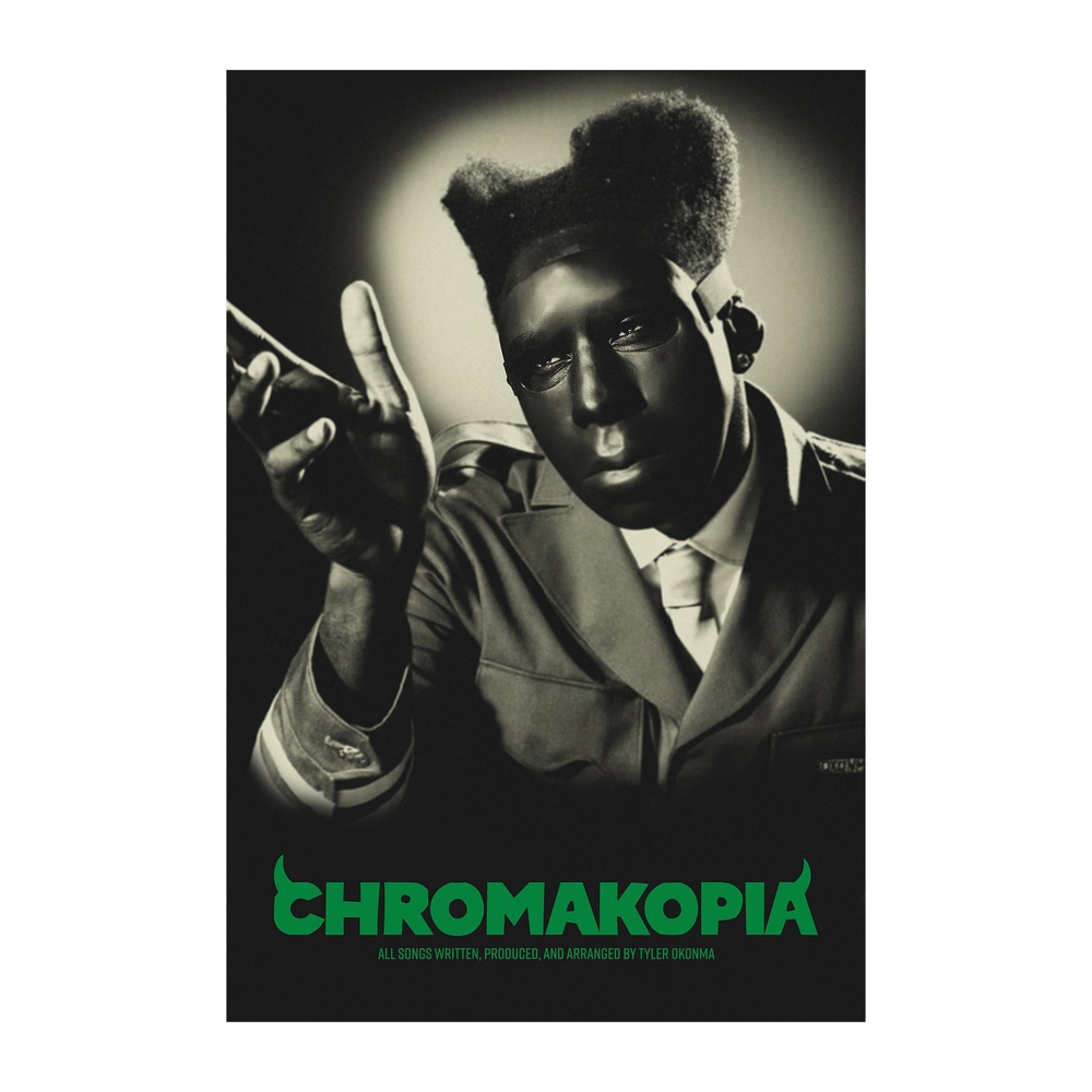 CHROMAKOPIA POSTER Black
