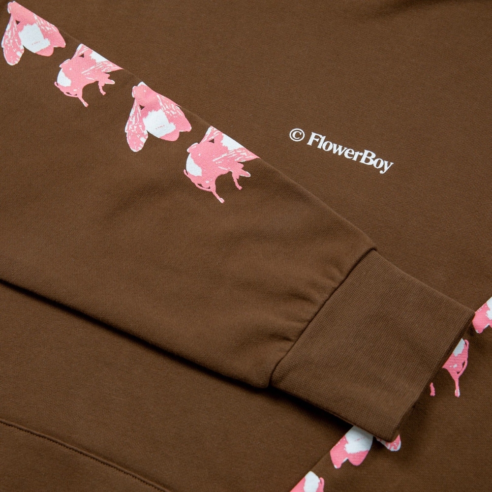 SAVE THE BEES HOODIE Brown