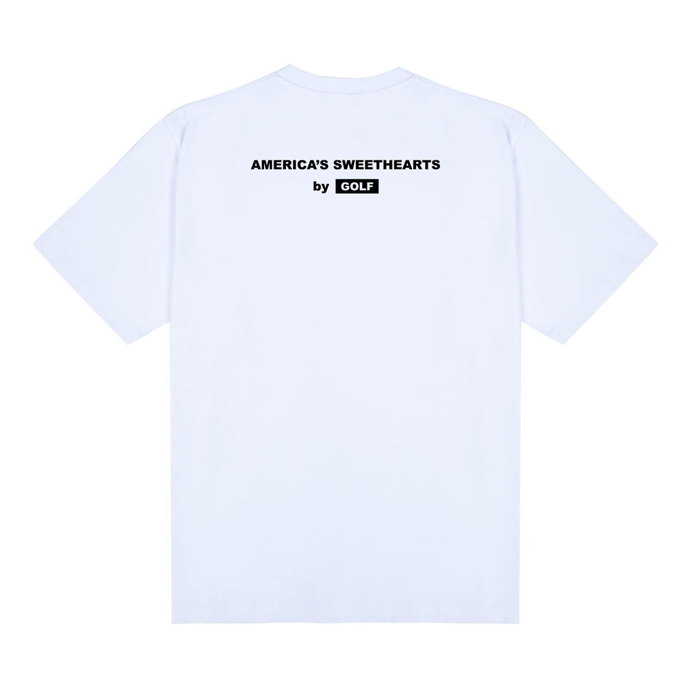 AMERICA'S SWEETHEARTS TEE Bright White
