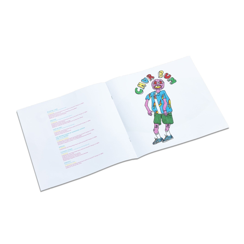 CHERRY BOMB MASK VINYL Blue