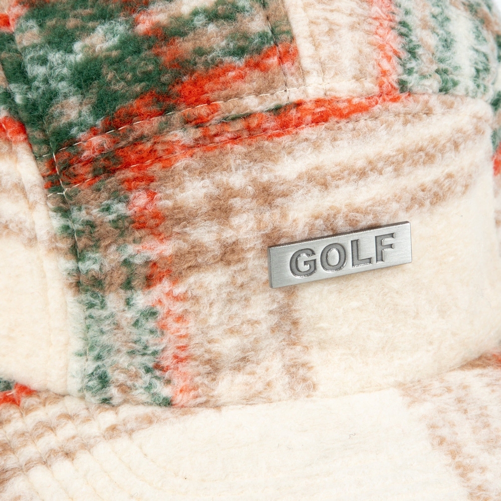 LOGGER PLAID CAMP HAT Cream Multi