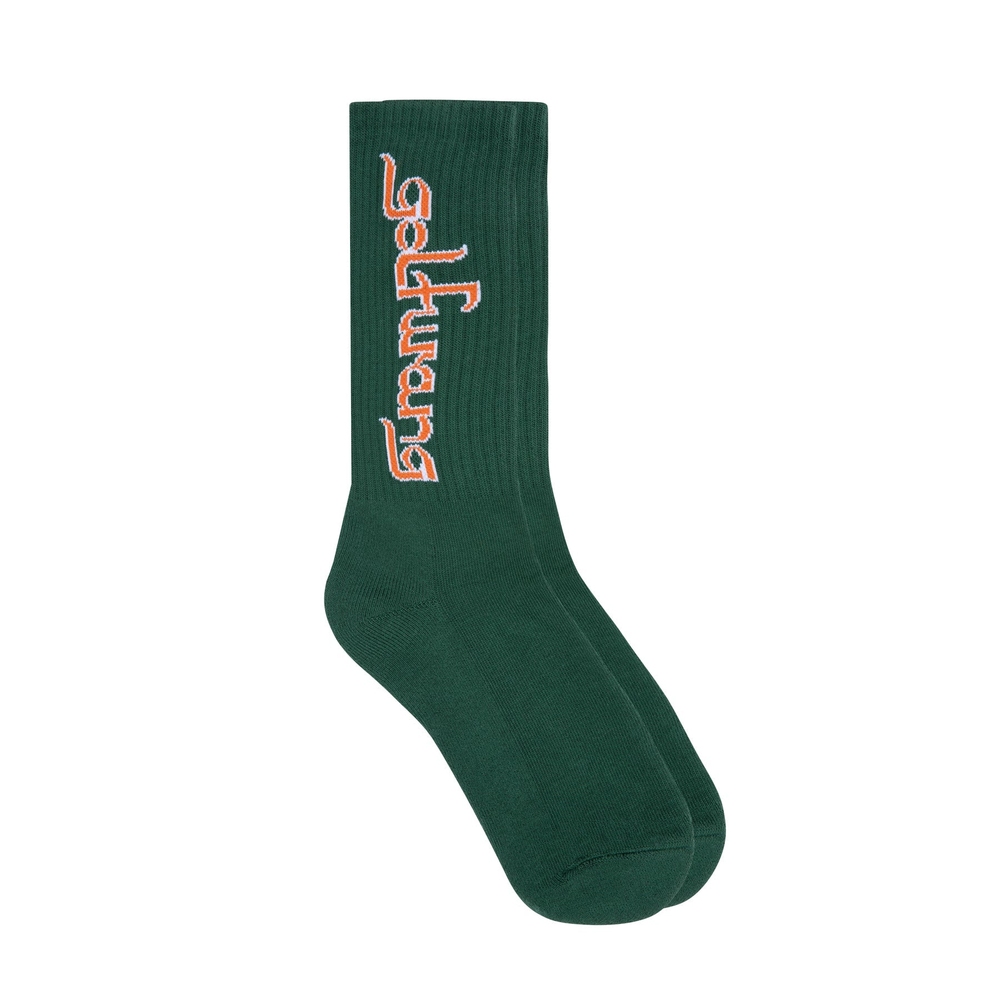 3PK FALCON SOCKS Dark Orange/Dark Green/Black