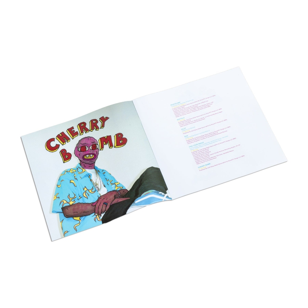 CHERRY BOMB MASK VINYL Blue