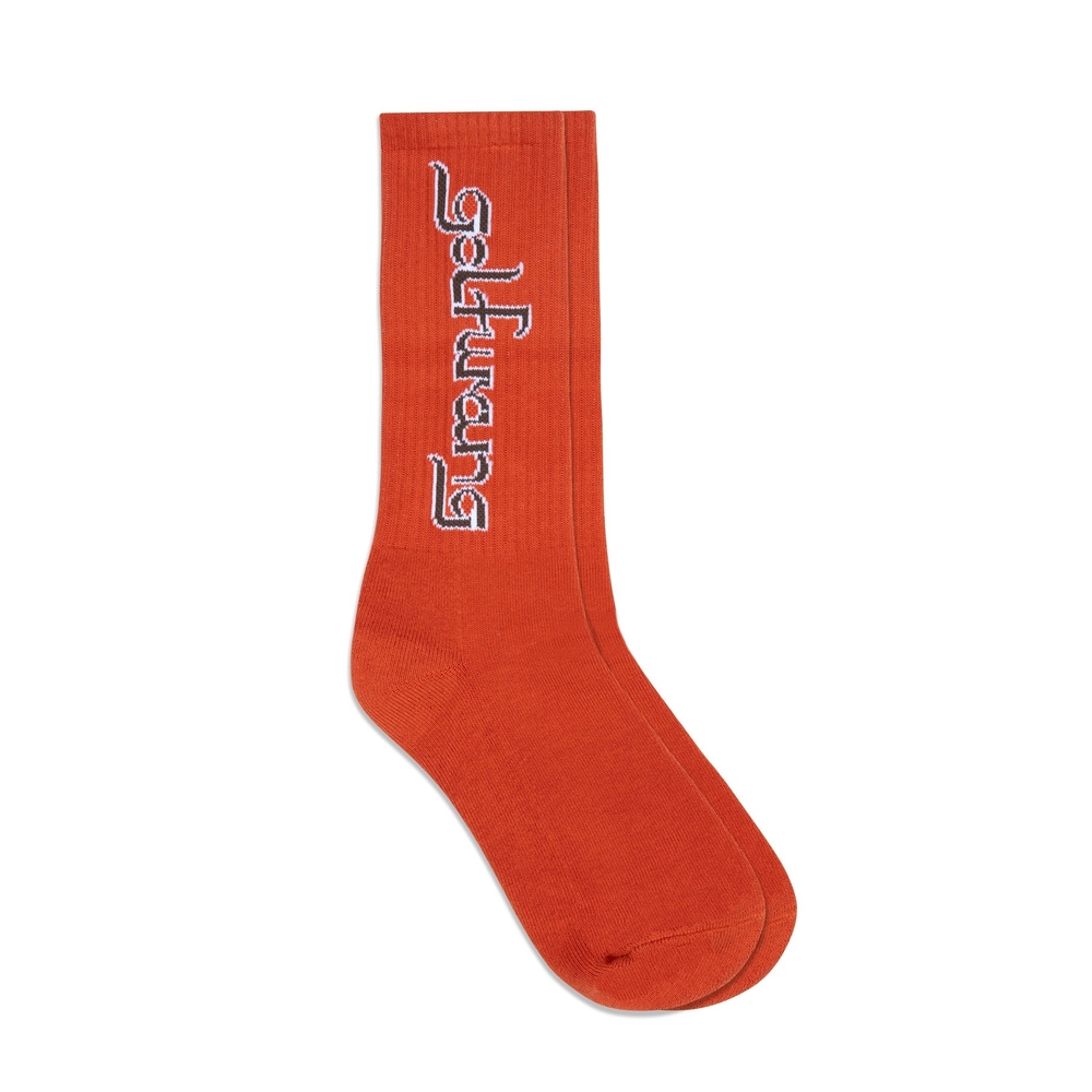 3PK FALCON SOCKS Dark Orange/Dark Green/Black