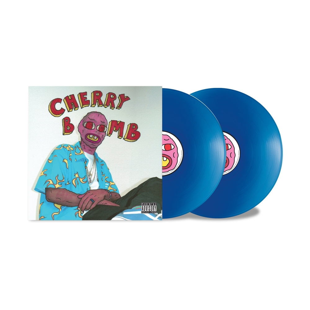 CHERRY BOMB MASK VINYL Blue