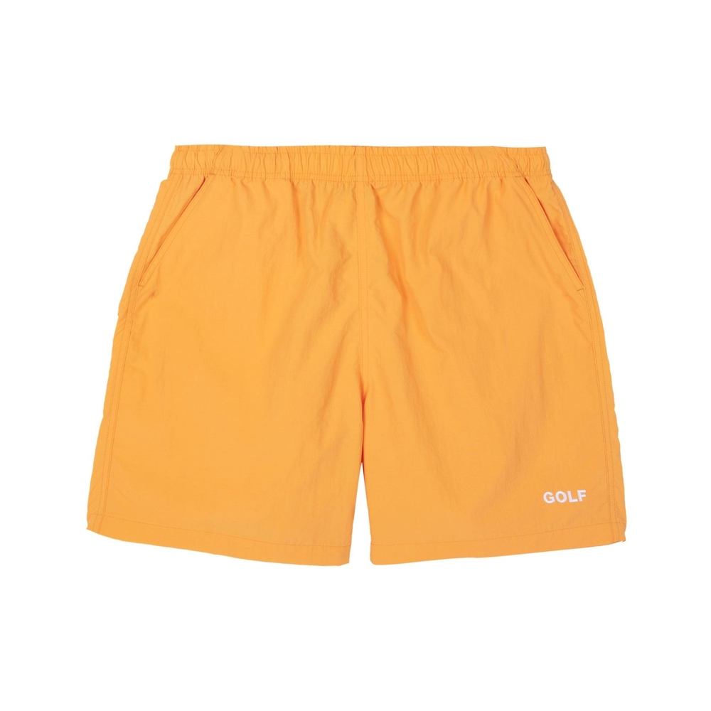 LOGO SWIM TRUNKS Kumquat