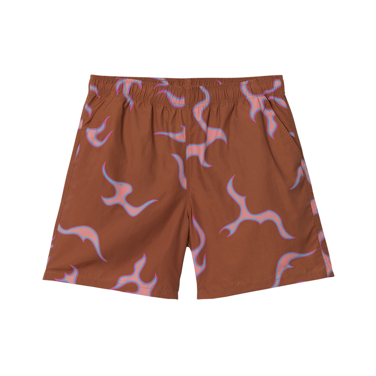 FLAME SHORTS BROWN
