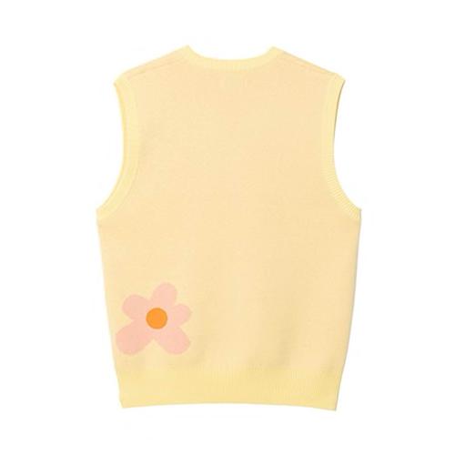 Golf Le Fleur* Sweater Vest CREAM - Summer 2019 - Golf Wang