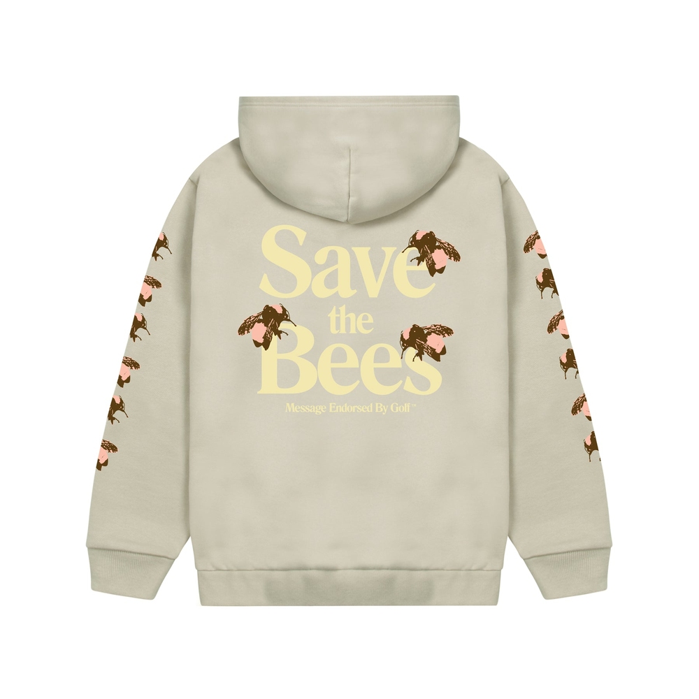 SAVE THE BEES HOODIE Sand