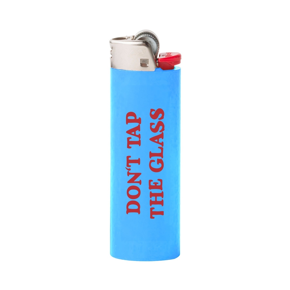 GLASS LIGHTER - BLUE Blue