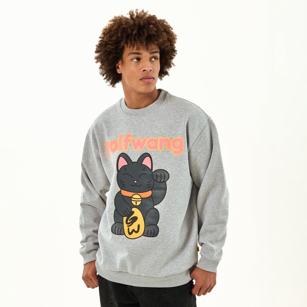 FORTUNE CREWNECK Ash Heather