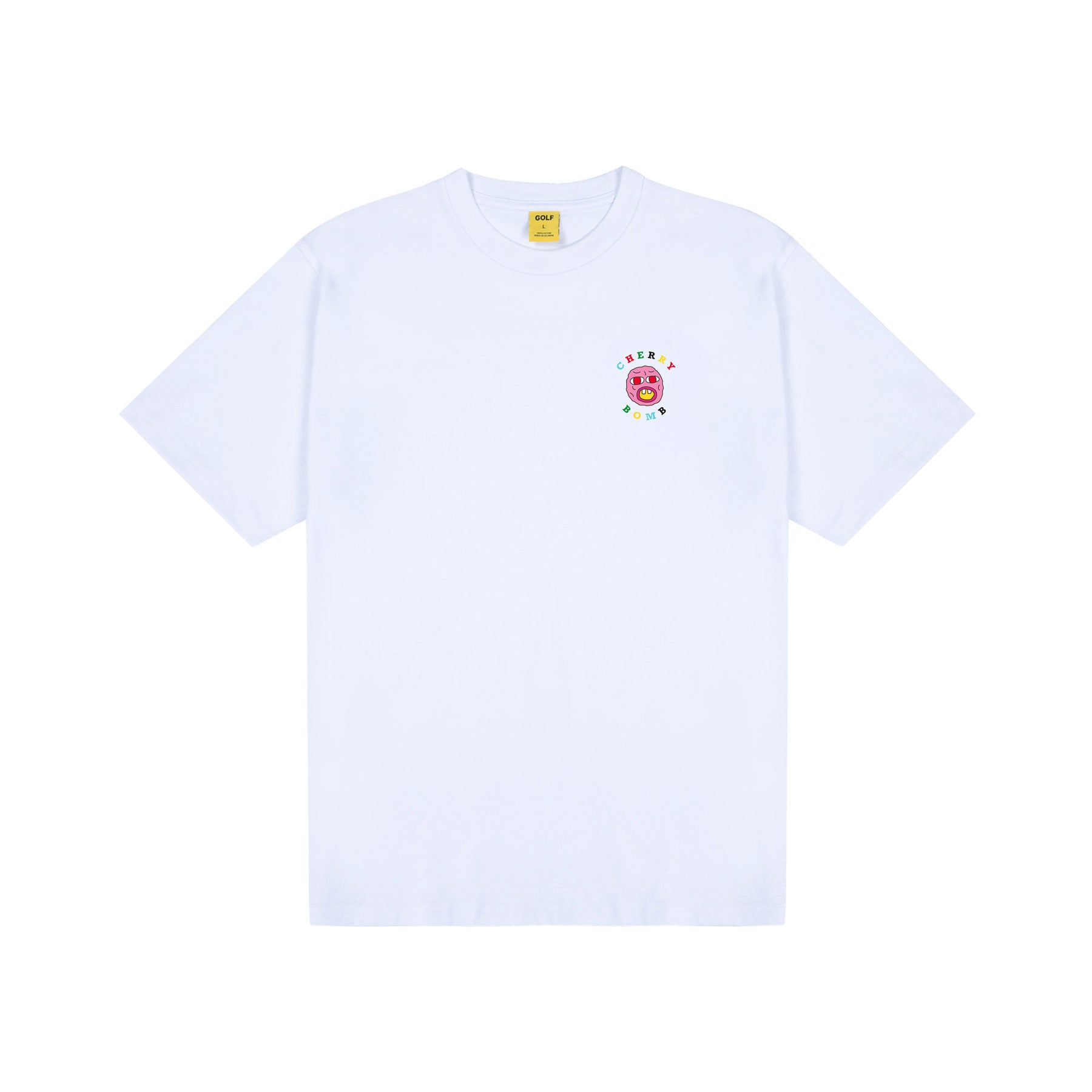 Thumbnail CHERRY BOMB FACE TEE White