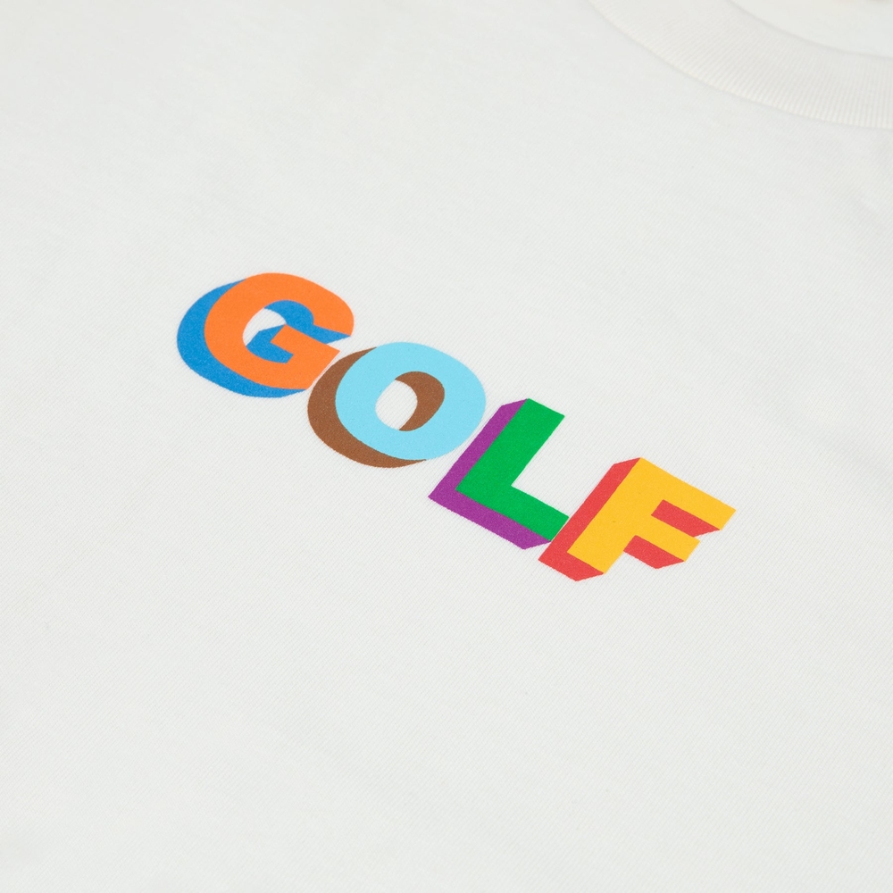 MULTI 3D LOGO TEE Cream