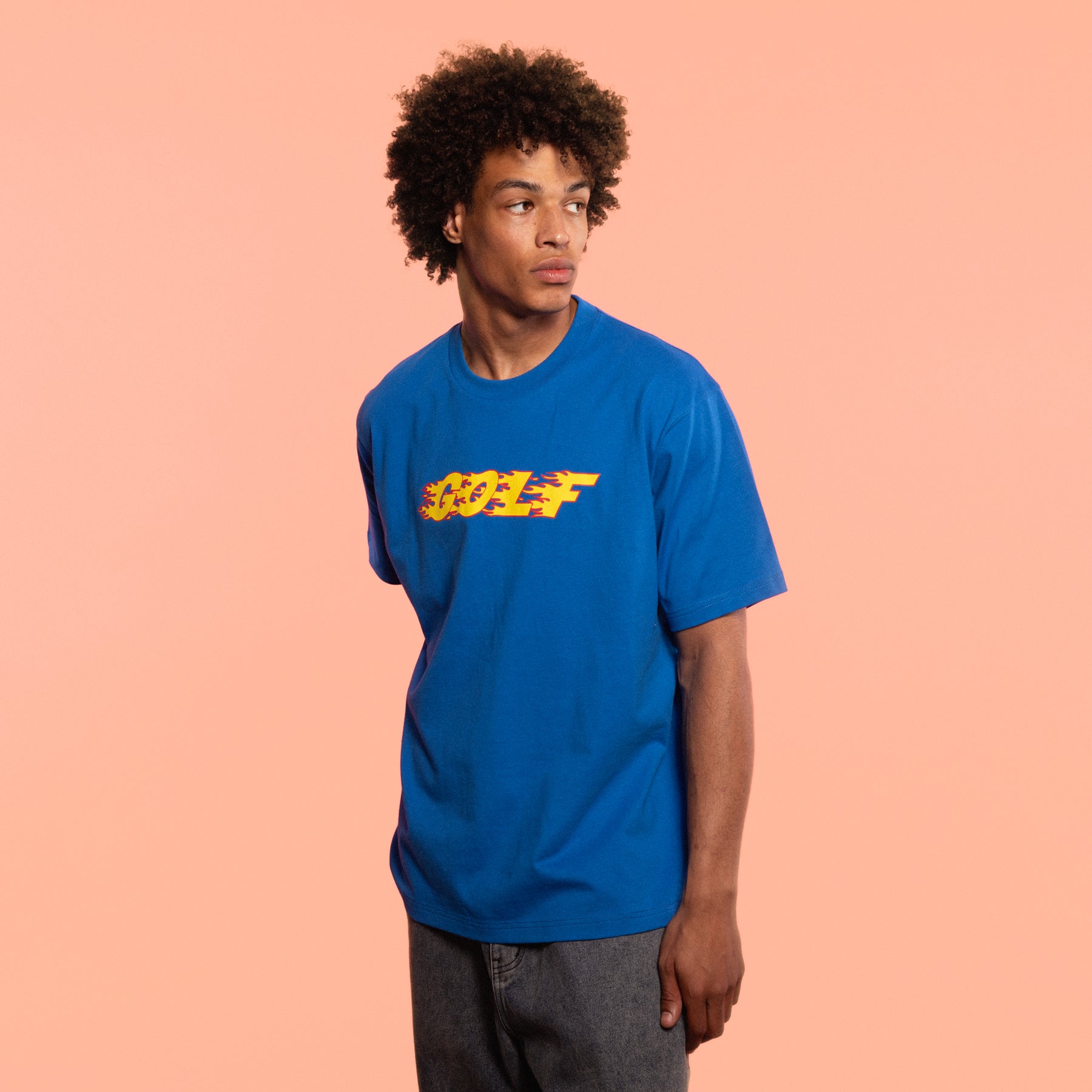 Thumbnail INFERNO LOGO TEE Blue