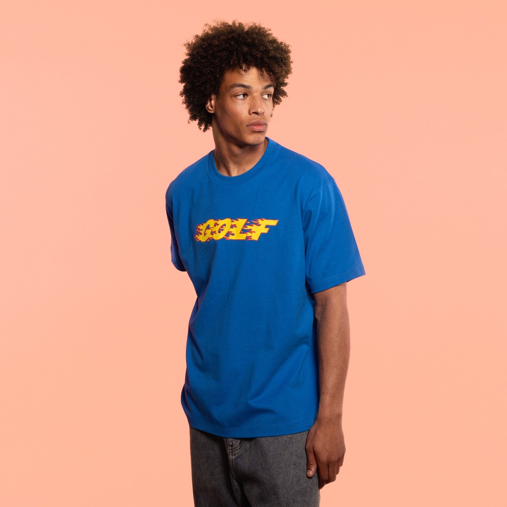INFERNO LOGO TEE Blue