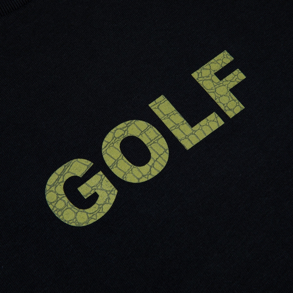 ALLIGATOR LOGO TEE Black