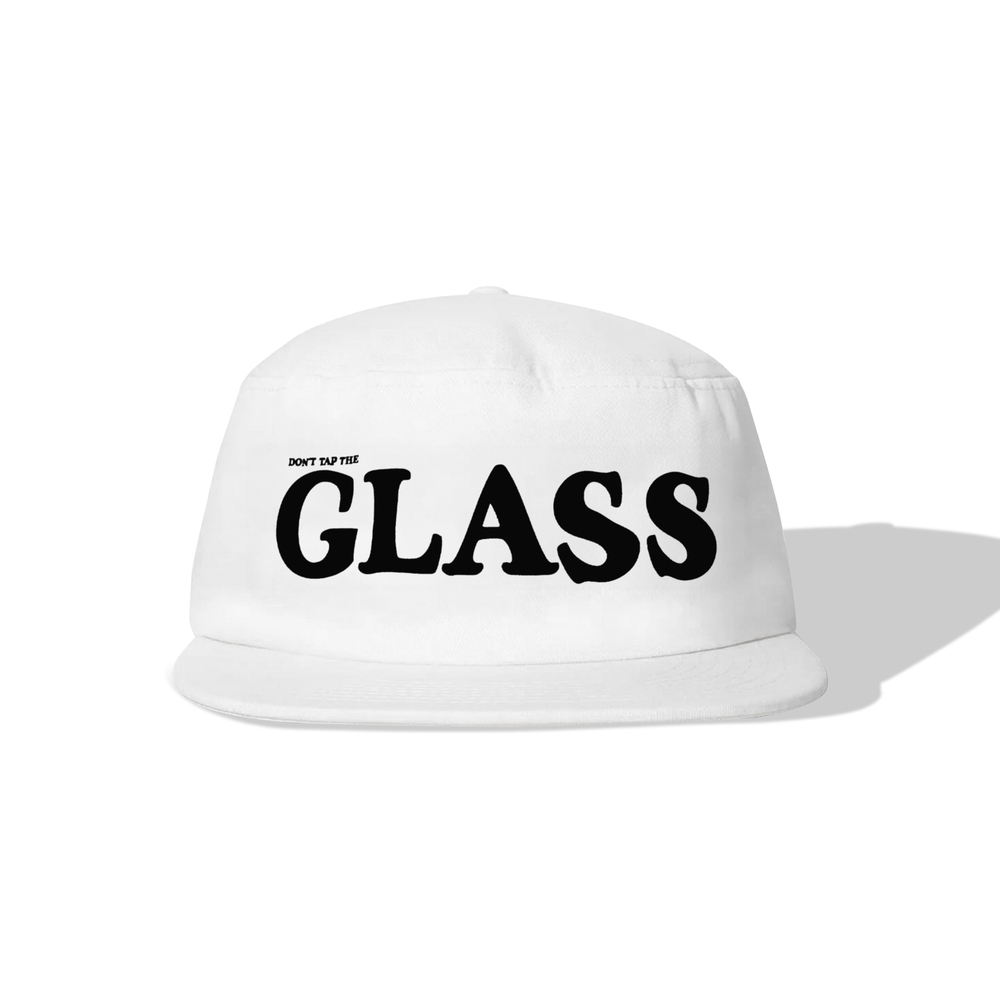 PILLBOX GLASS HAT White