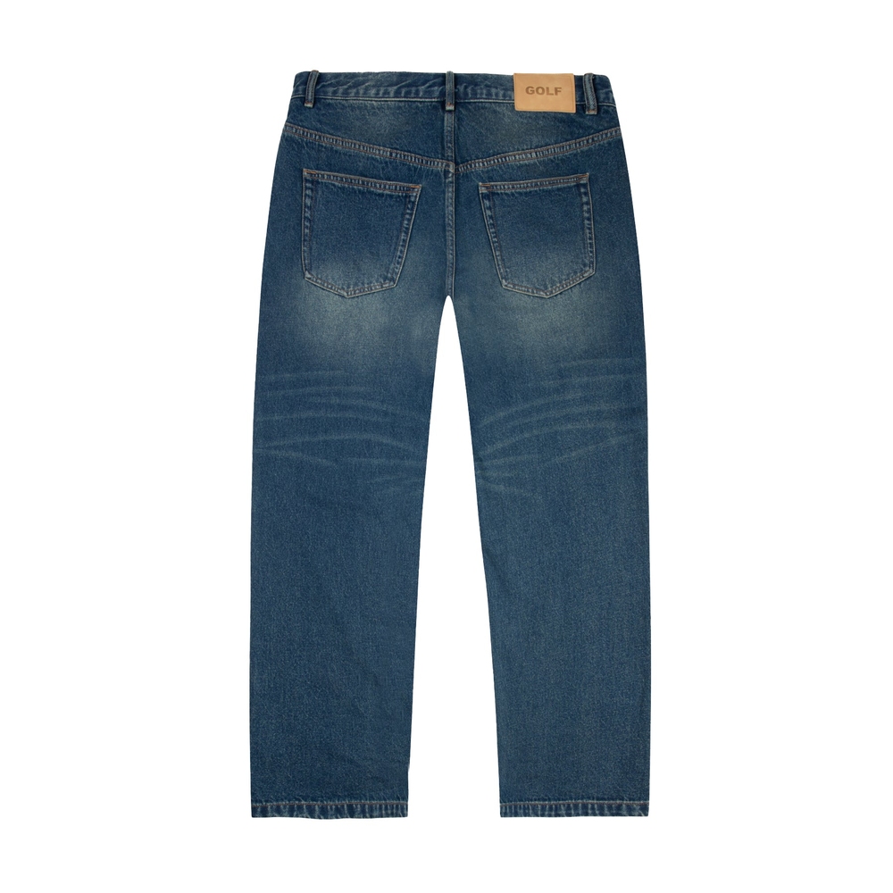 WHISKER DENIM PANT Medium Wash