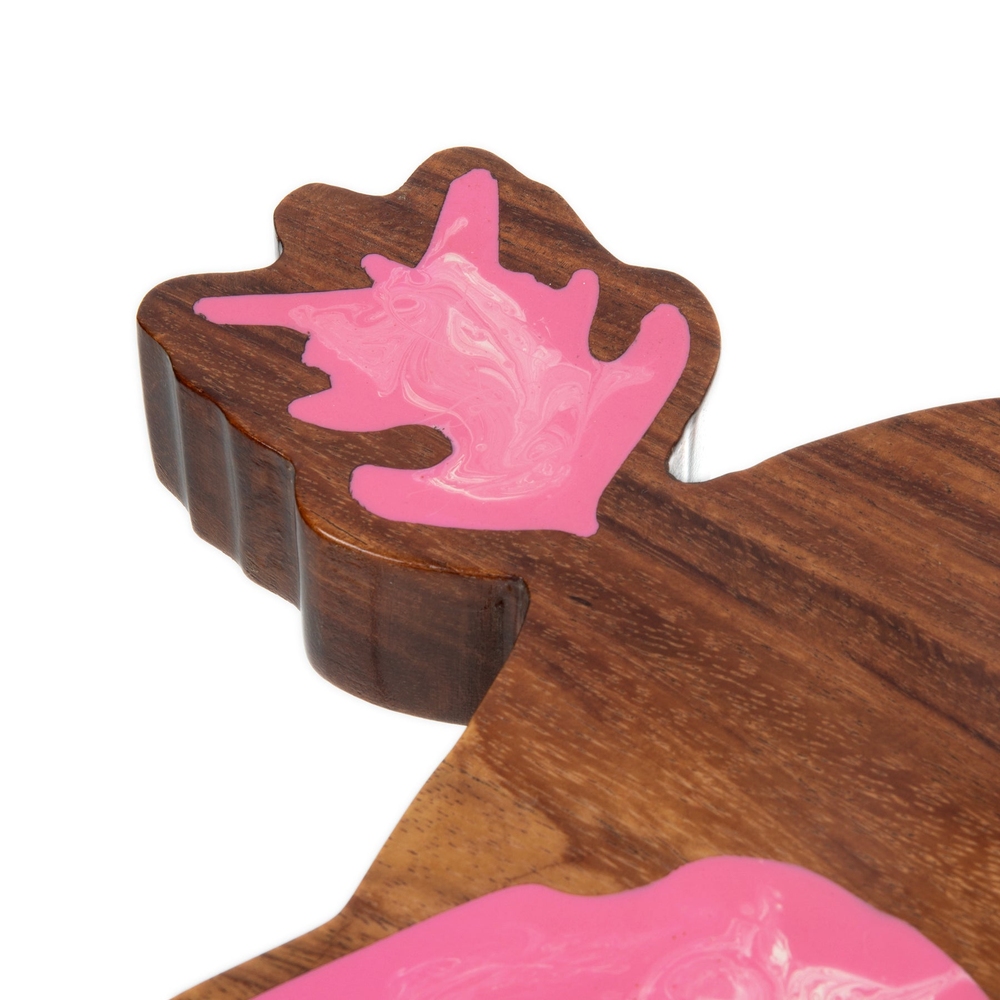CUPID END TABLE Pink