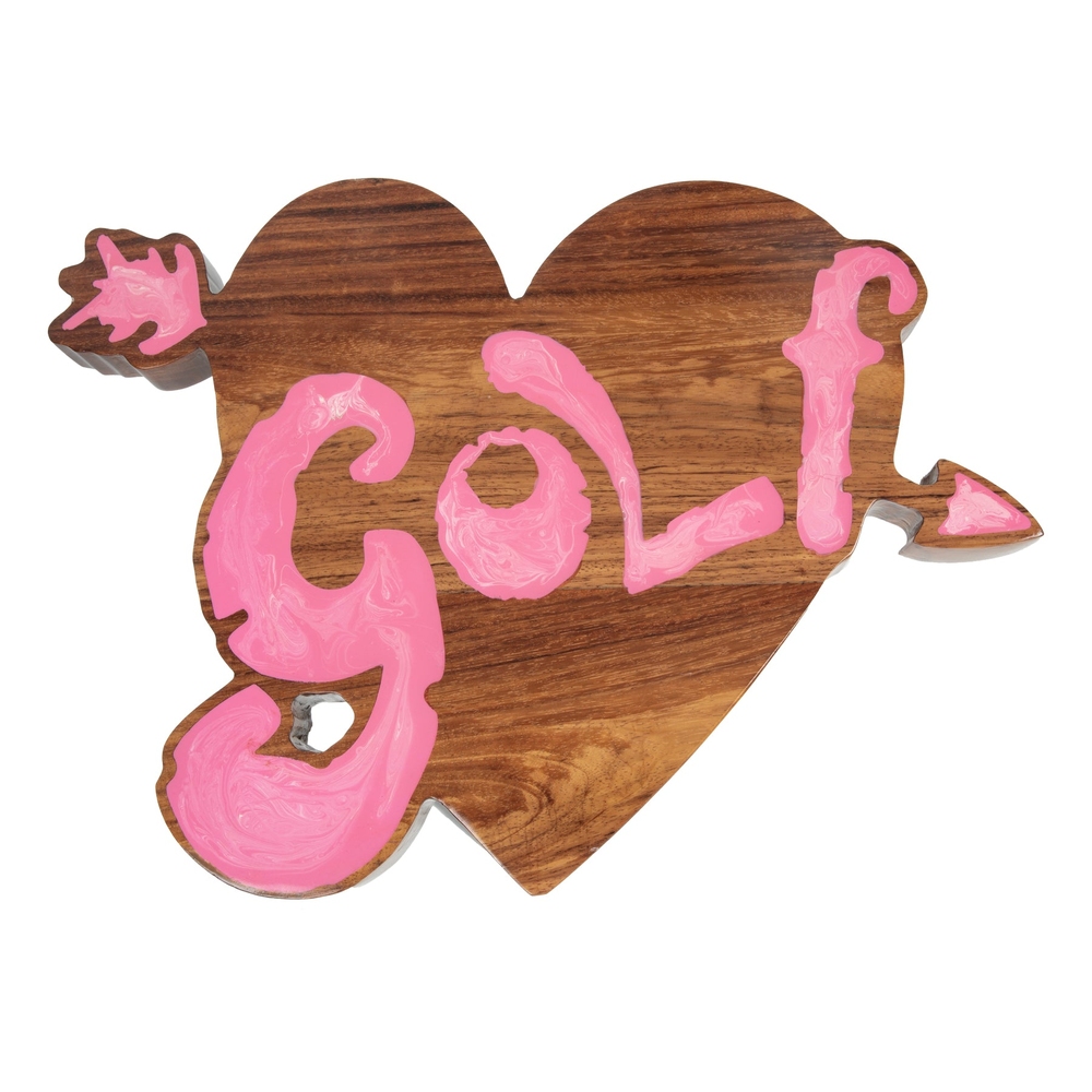 CUPID END TABLE Pink