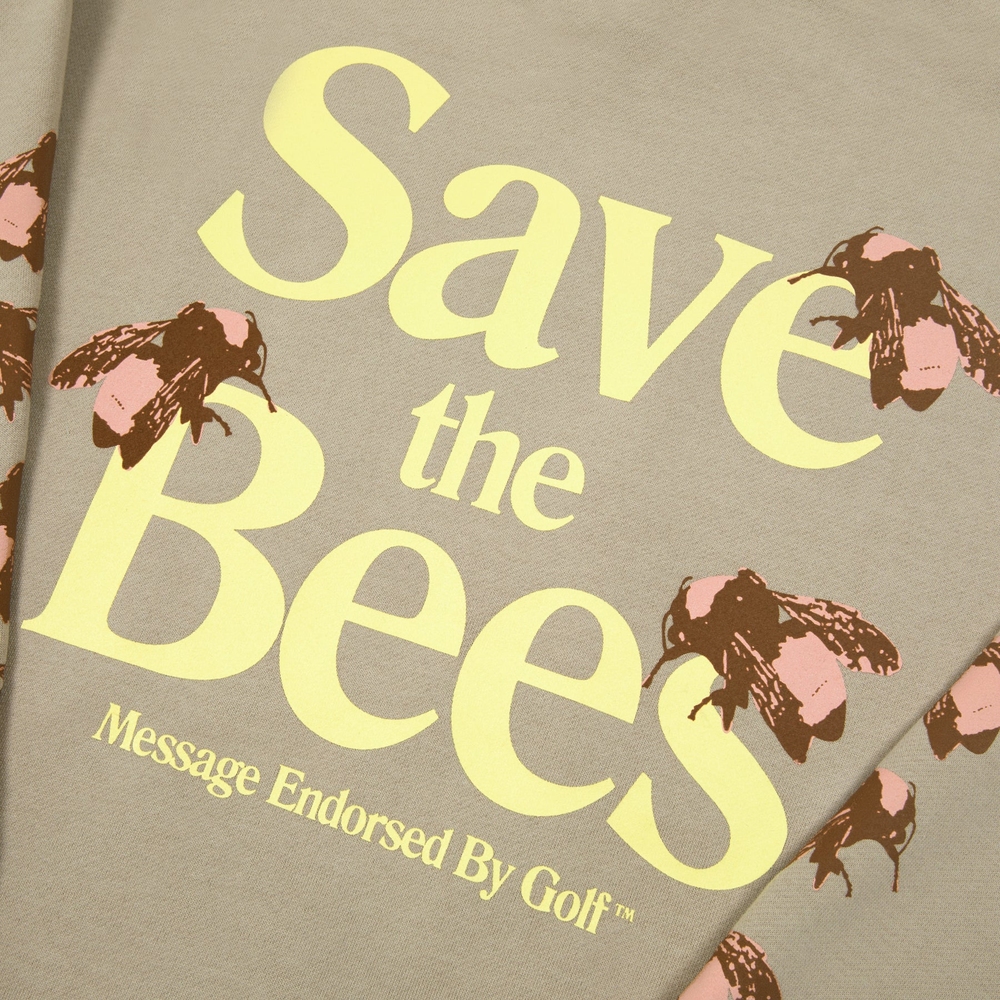 SAVE THE BEES HOODIE Sand
