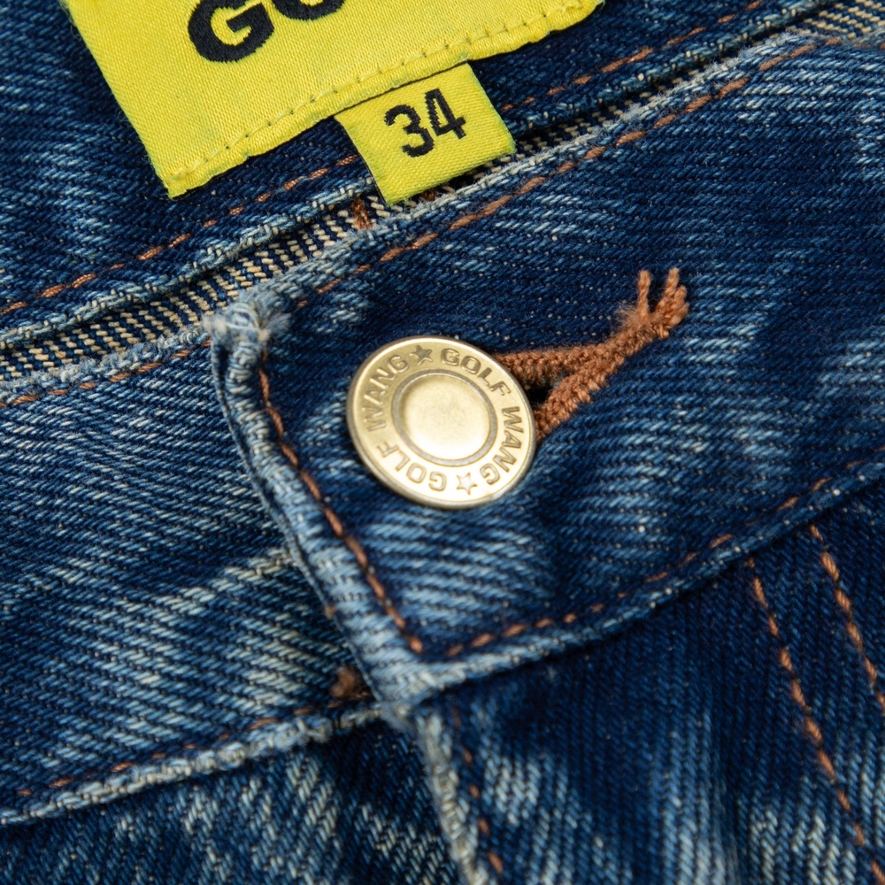 WHISKER DENIM PANT Medium Wash