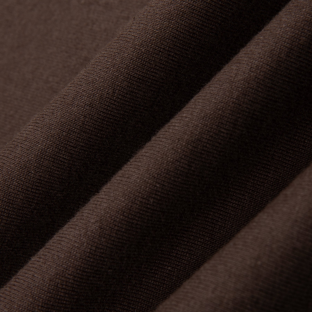 STITCHED TEE Dark Brown