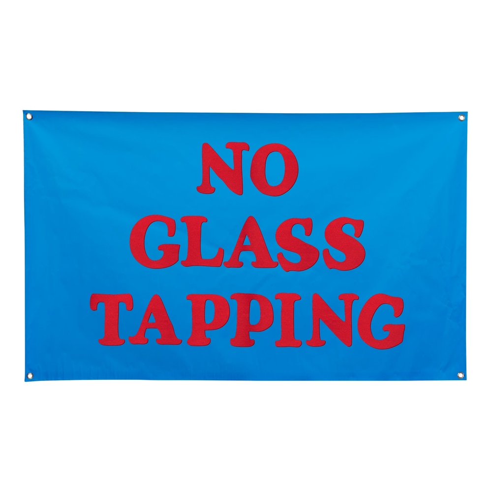 GLASS BANNER FLAG Blue