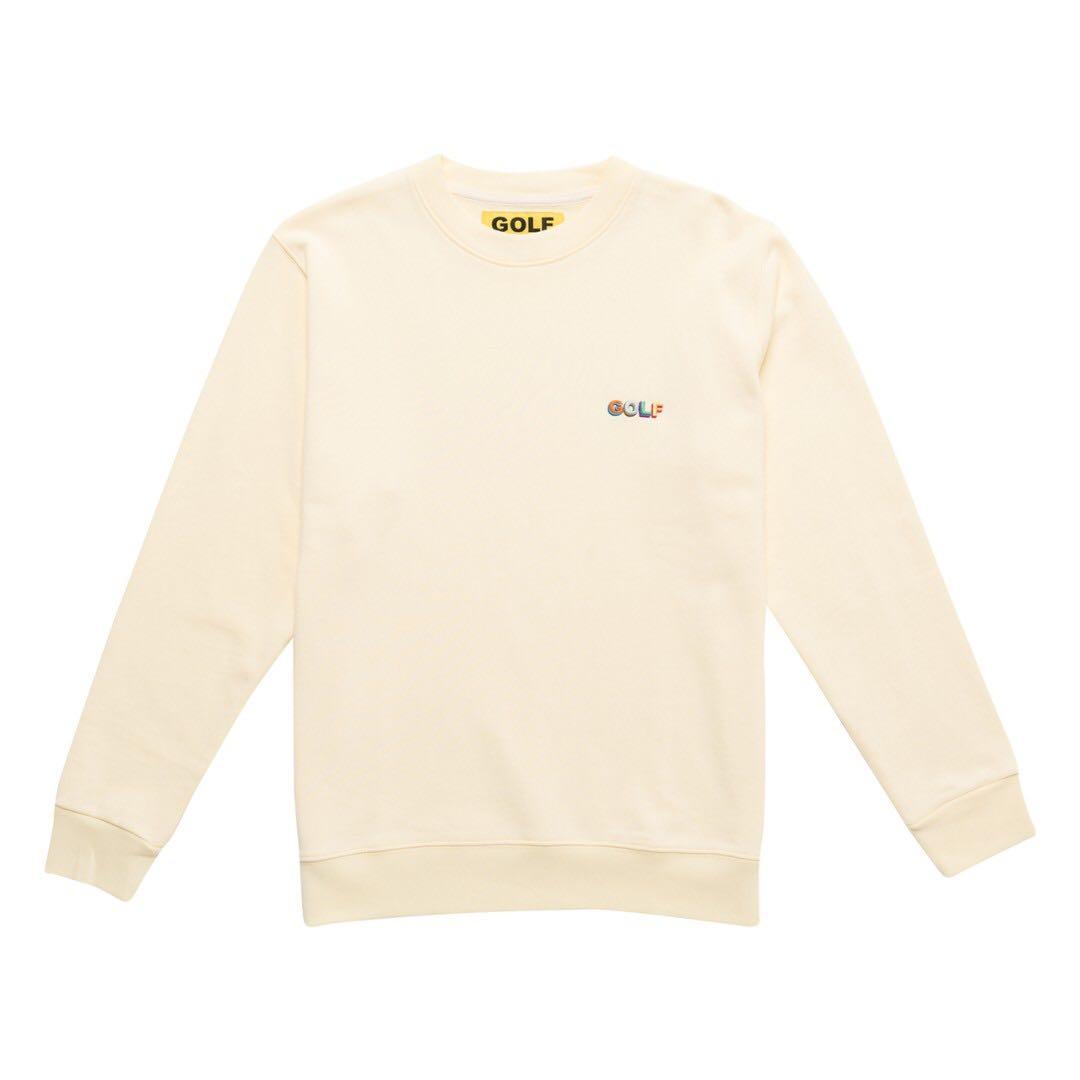 Thumbnail GOLF MULTI COLOR 3D MINI LOGO CREWNECK CREAM