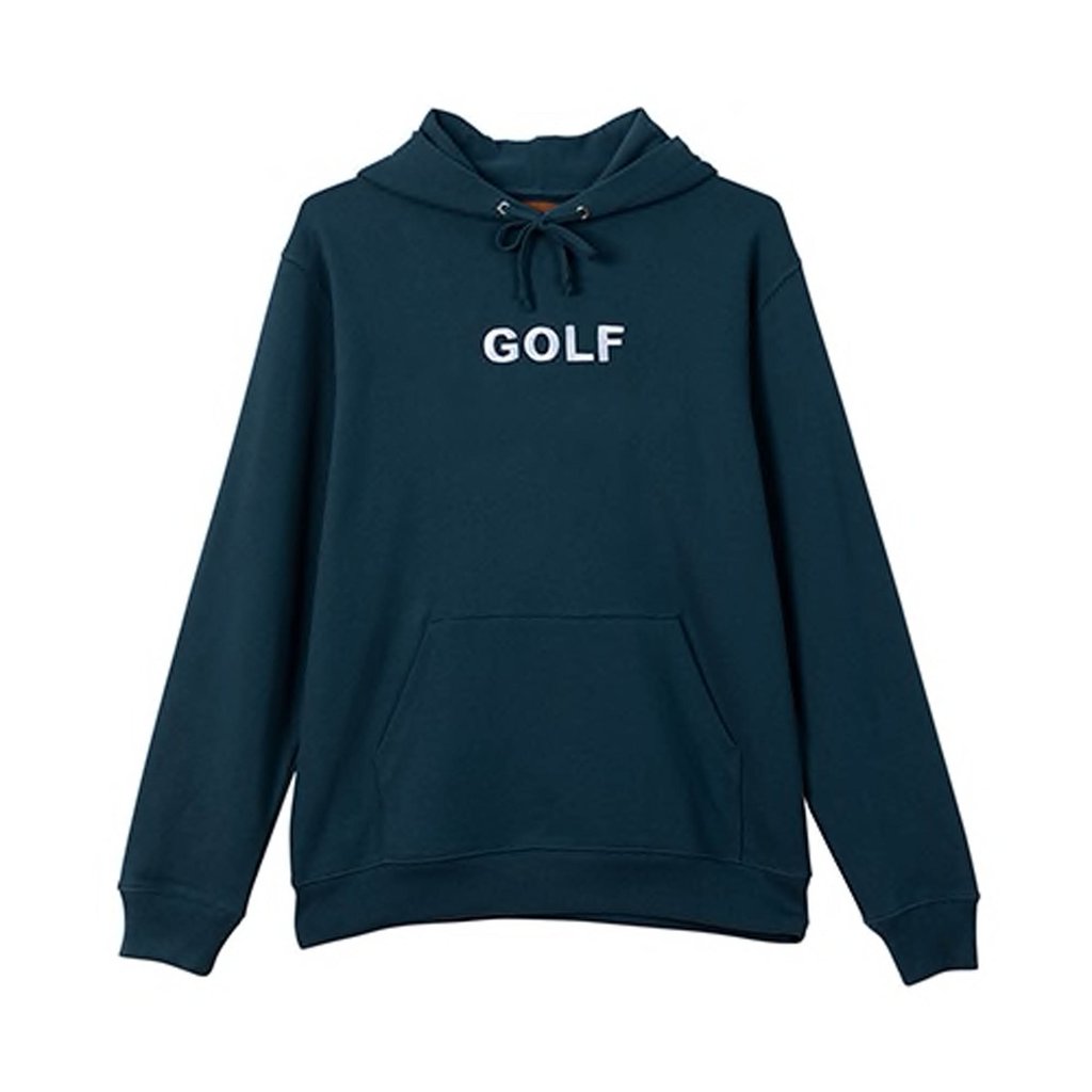 Thumbnail GOLF LOGO EMBROIDERED HOODIE NAVY