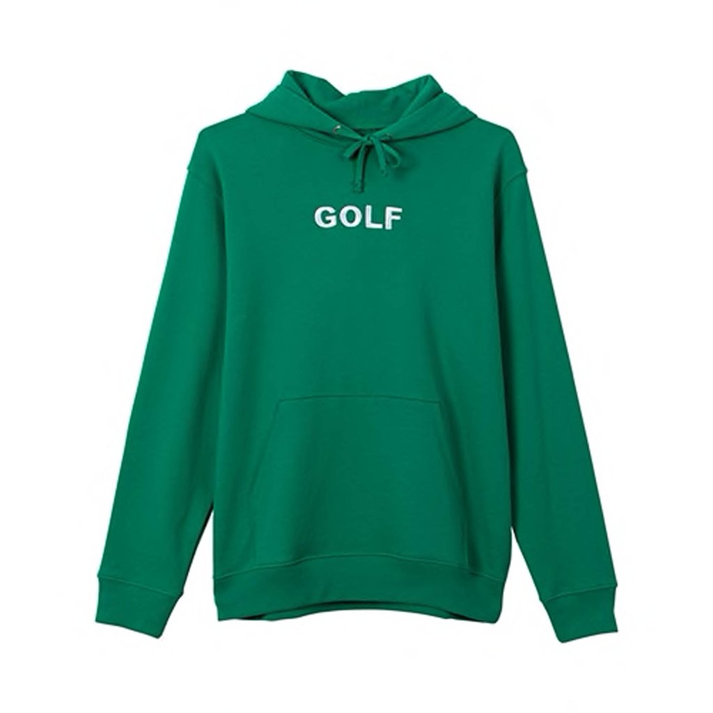 Thumbnail GOLF LOGO EMBROIDERED HOODIE GREEN