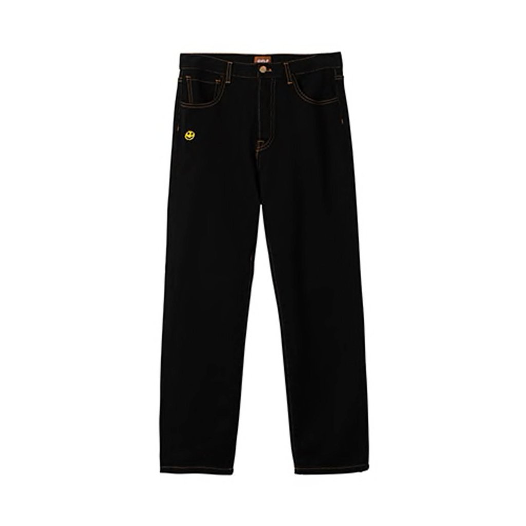 Smiley Denim Jeans BLACK - Winter 2018 - Golf Wang