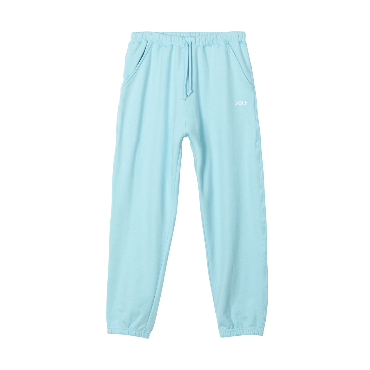 GOLF LOGO EMBROIDERED SWEATPANTS BABY BLUE