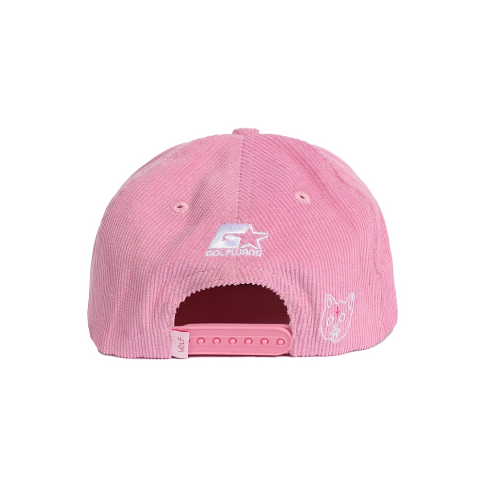 GOLF CORDUROY 5 PANEL SNAPBACK Pink