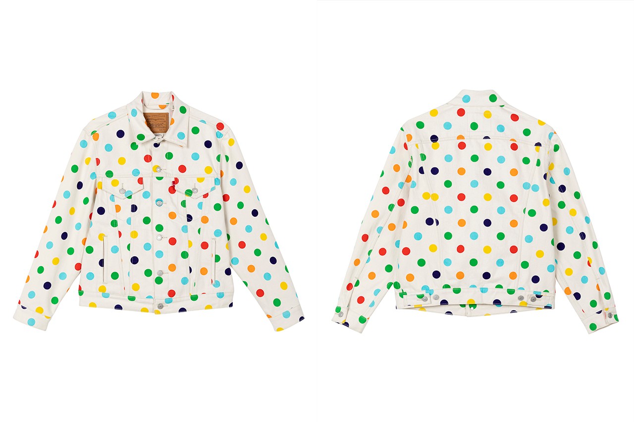 Golf wang levis polka dot jacket